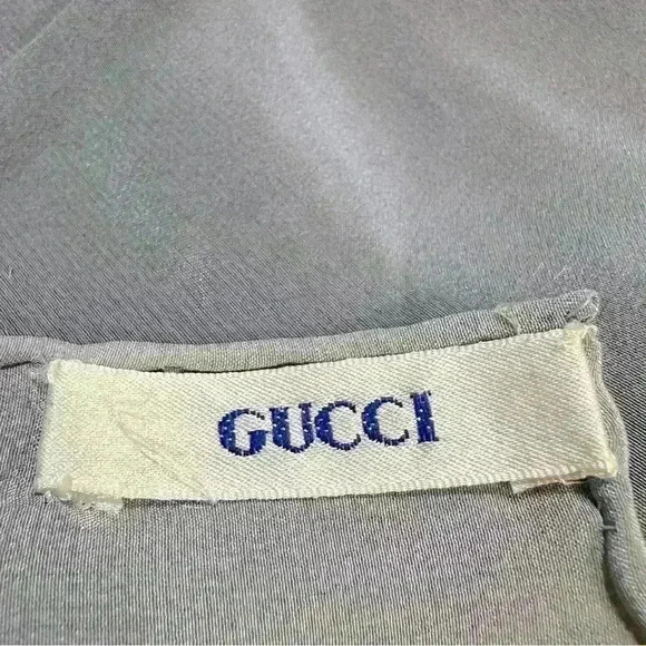 GUCCI Silk Floral Panshie Square Scarf Multicolor | 90 cm - Picture 2 of 10